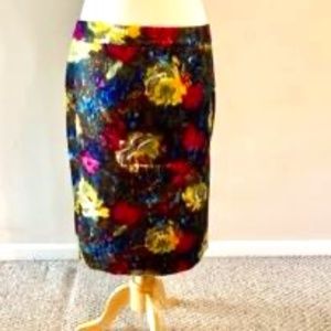 J.Crew Brand New NWT Silk/Cotton/Metallic Floral Skirt Fully Lined Mult Sizes
